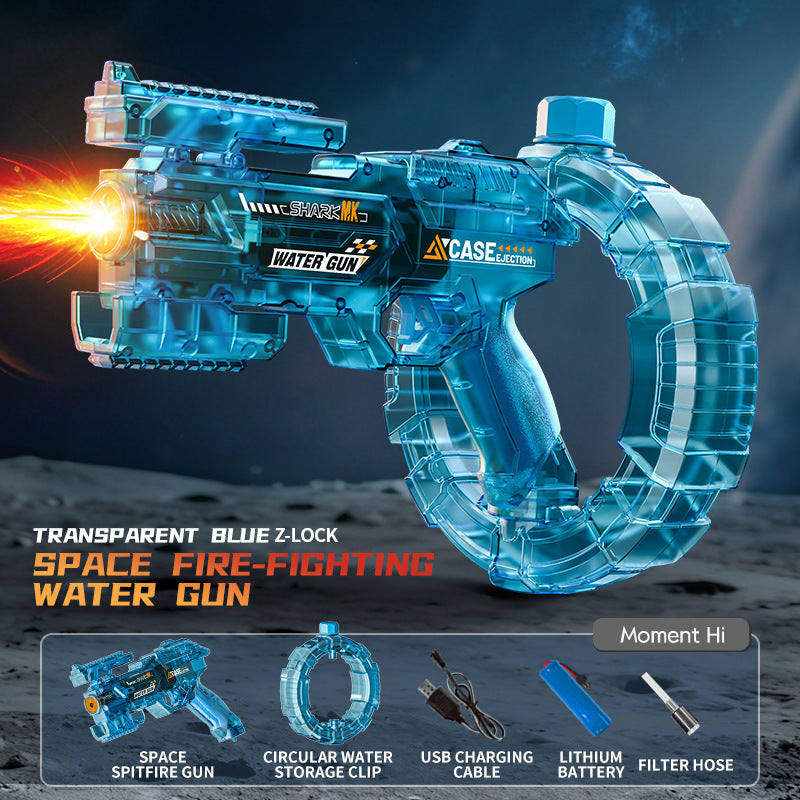 Space Blaster - Aqua Blue